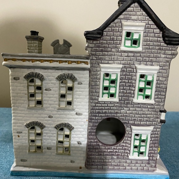 Fortune Island Annie's Flower Shop vintage Lighted Holiday Village Building - Picture 6 of 7